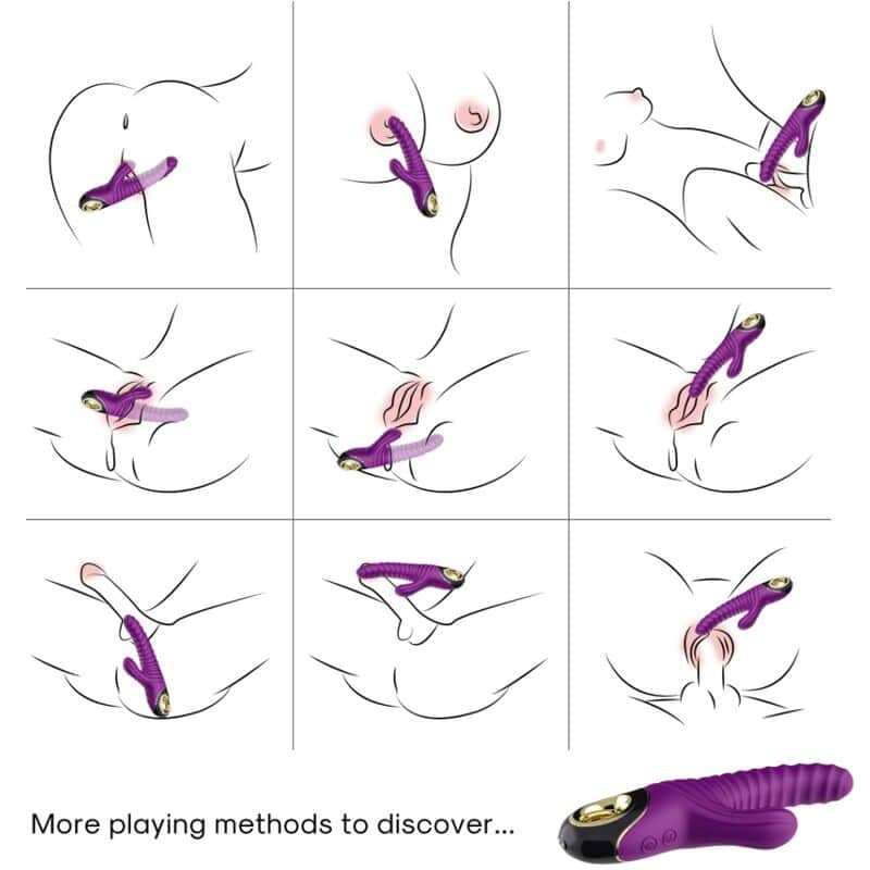 Armony - Vibrador Eternity Silicone Roxo - Image 2