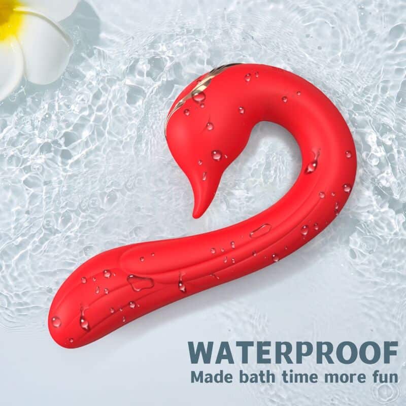 Armony - Vibrador Delfin Multiposição E Efeito De Calor Vermelho - Image 3
