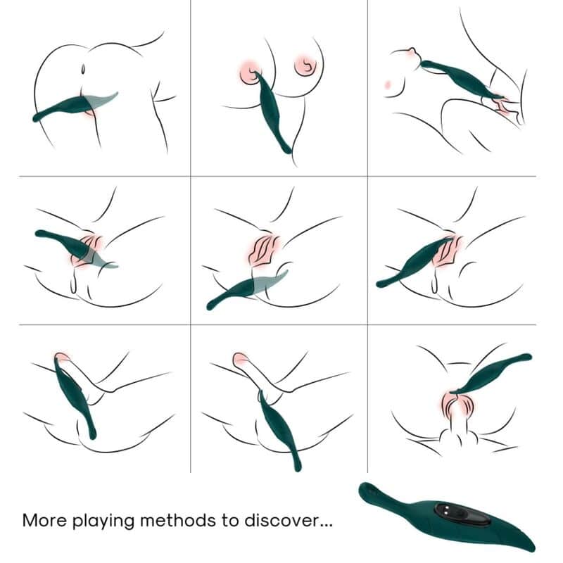 Armony - Estimulador E Vibrador Folha Verde - Image 2
