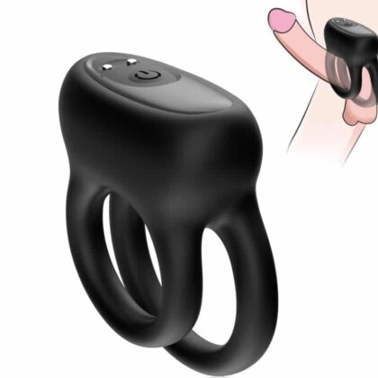 Armony - Vibrador De Anel Duplo Preto