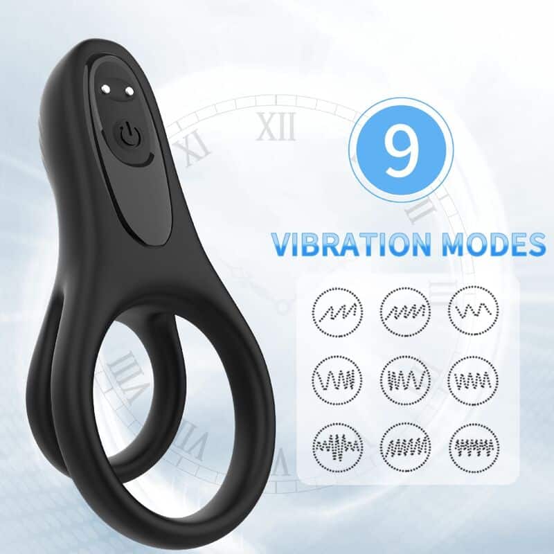 Armony - Vibrador De Anel Duplo Preto - Image 3