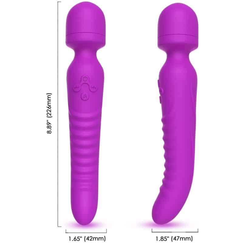 Armony - Massager Mission E Vibrador Efeito De Calor Roxo - Image 2