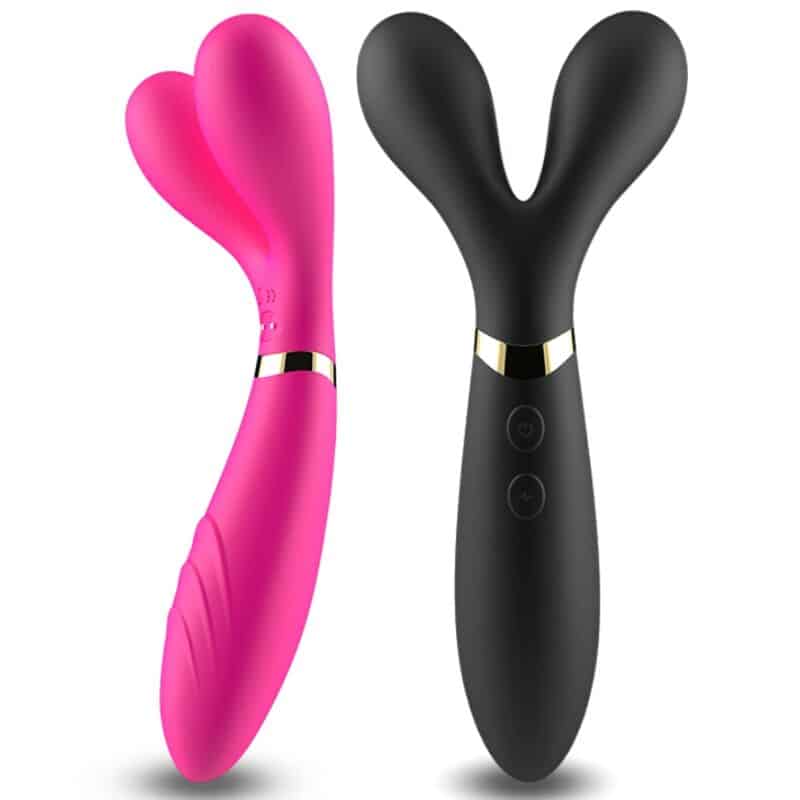 Armony - Massager Y-Wand E Vibrador Cabeça Dupla Fúcsia - Image 4