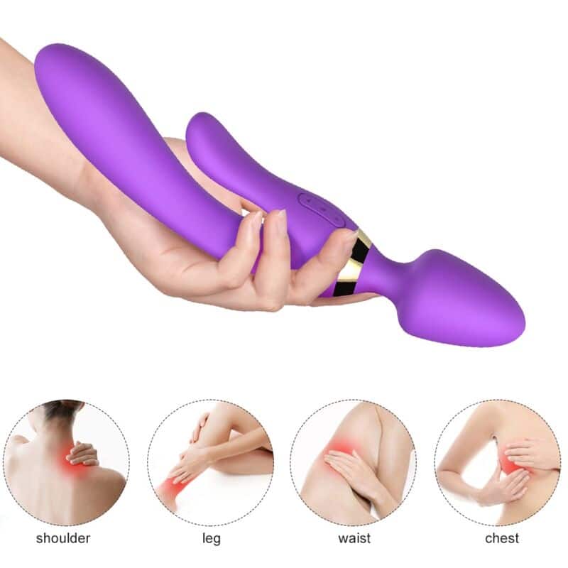 Armony - Massager E Vibrador Coelho Roxo - Image 2