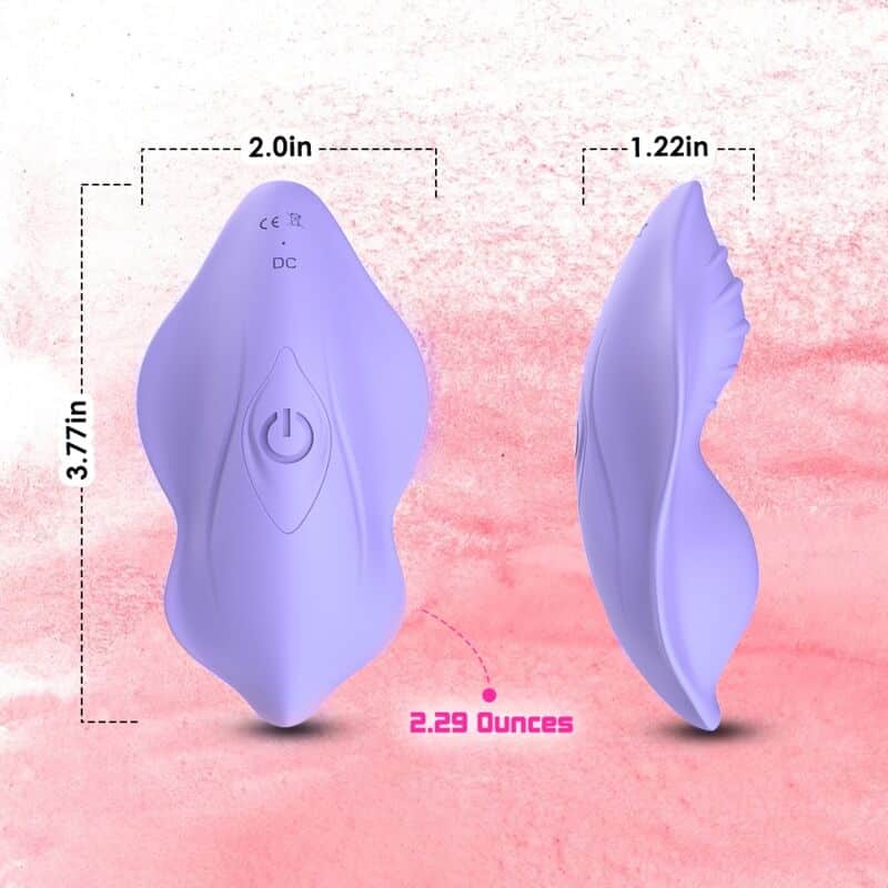 Armony - Whisper Wearable Calças Vibrador De Controle Remoto Roxo - Image 2
