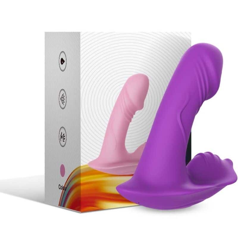Armony - Vibrador De Apito Controle Remoto Introduzível Roxo - Image 4