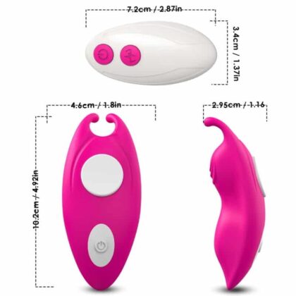 Armony - Mel Bee Wearable Calças Vibrador G-Spot Controle Remoto Fúcsia