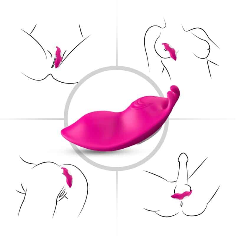 Armony - Honeybee Wearable Calças Vibrador G-Spot Fúcsia - Aplicativo Gratuito - Image 2