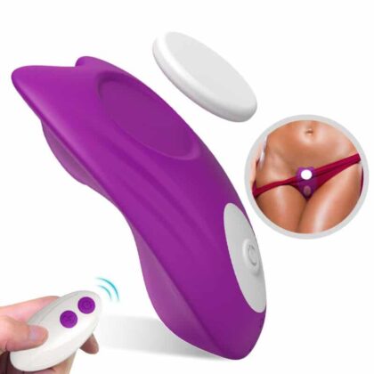 Armony - Calça Vibradora Butterfly Wearable Controle Remoto Roxo