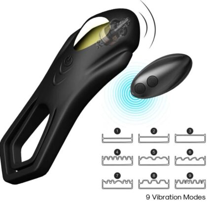 Armony - Vibrador Roadster Anel Duplo Controle Remoto Preto