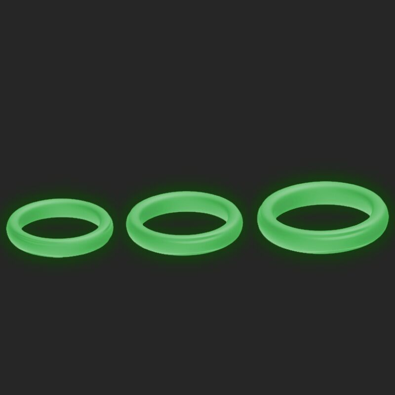 Armony - Anel Triplo De Silicone Luminoso - Image 2