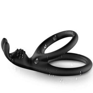 Armony - Anel De Coelho Duplo Tensy Preto