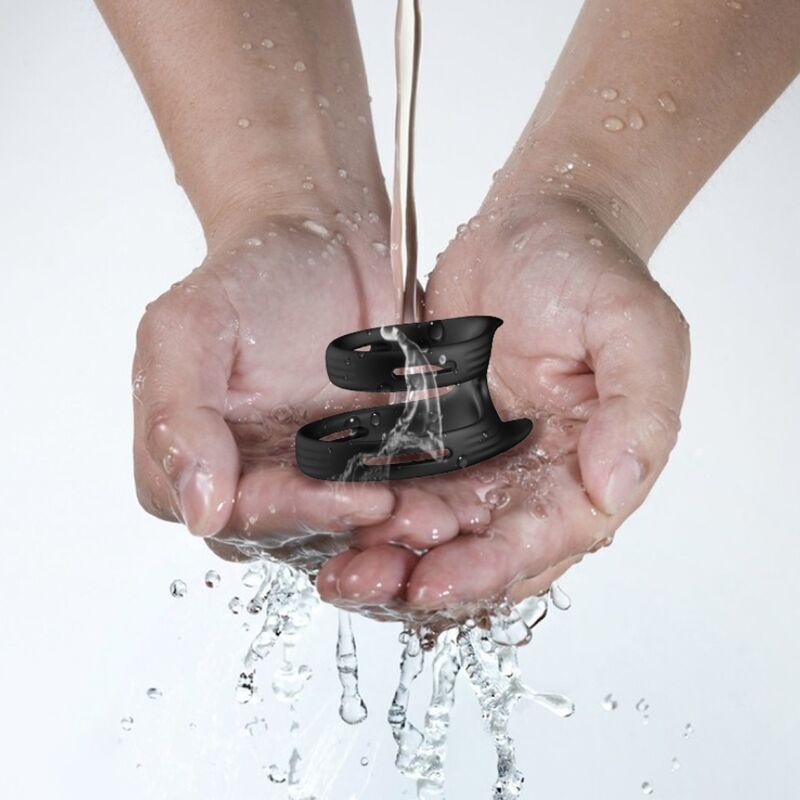 Armony - Anel Elástico Duplo Dualring Preto - Image 2