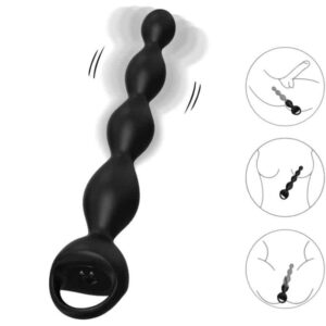 Armony - Plug Anal De Dedo Vibrador Preto