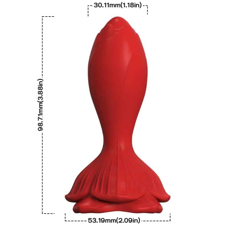Armony - Vibrador Rosa E Plug Anal Pequeno Controle Remoto Vermelho - Image 2