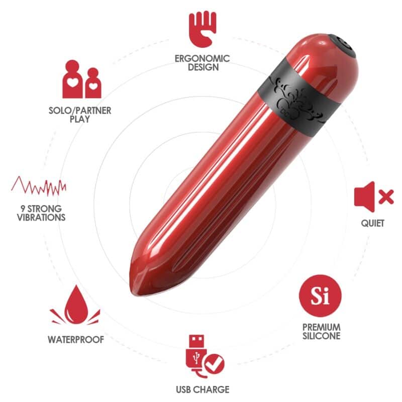 Armony - Foguete Vibrador Bala Fúcsia - Image 2