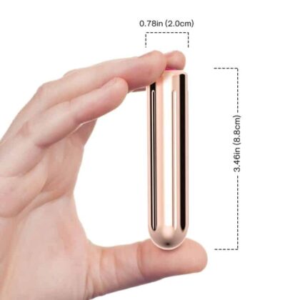Armony - Bala Vibrador Warhead Dourado 2 Cm X 8.8 Cm