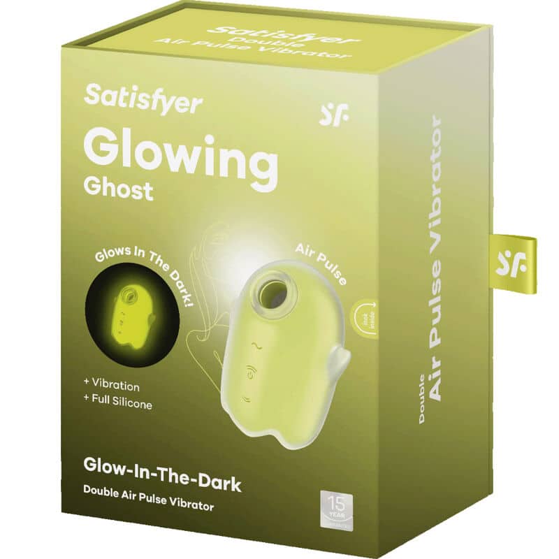 Satisfyer - Glowing Ghost Air Pulse & Vibrador Amarelo - Image 6
