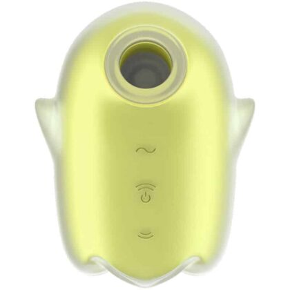 Satisfyer - Glowing Ghost Air Pulse & Vibrador Amarelo