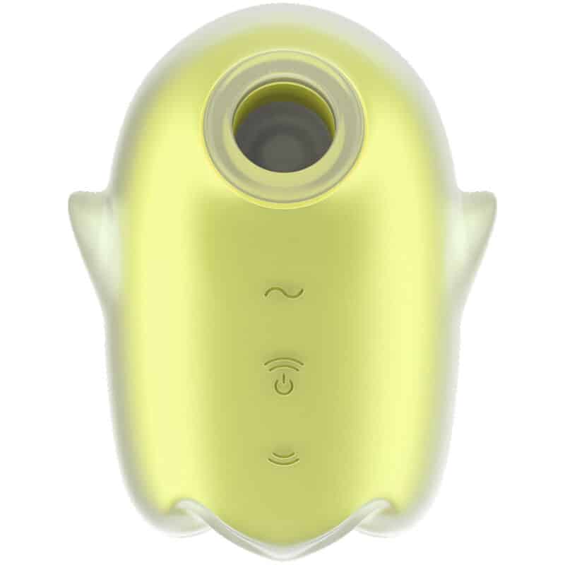 Satisfyer - Glowing Ghost Air Pulse & Vibrador Amarelo