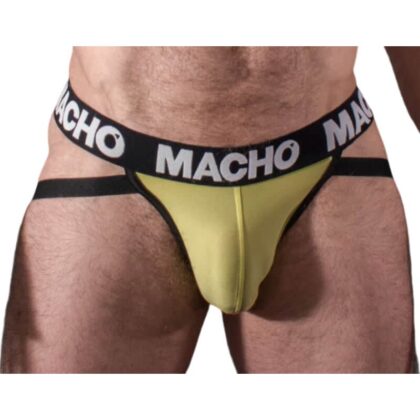 Macho - Mx25a Jock Lycra Amarelo S