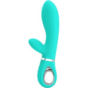 Pretty Love - Vibrador Multifuno Ponto-G Thomas Aqua Verde
