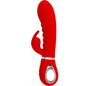 Pretty Love - Vibrador Prescott Multifuno Ponto-G Vermelho
