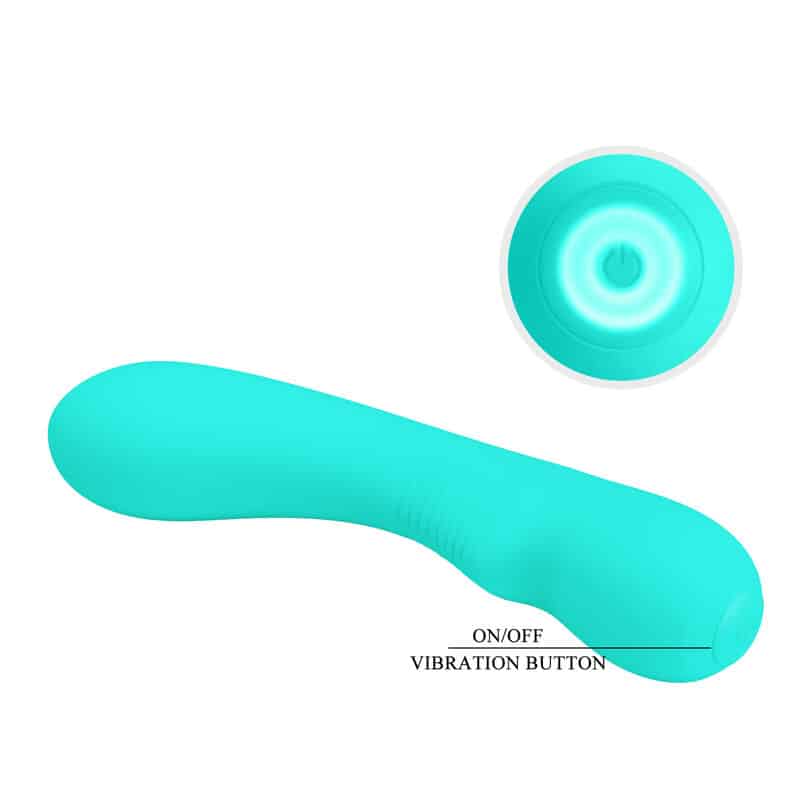 Pretty Love - Vibrador Recarregvel Prescott Aqua Verde - Image 6