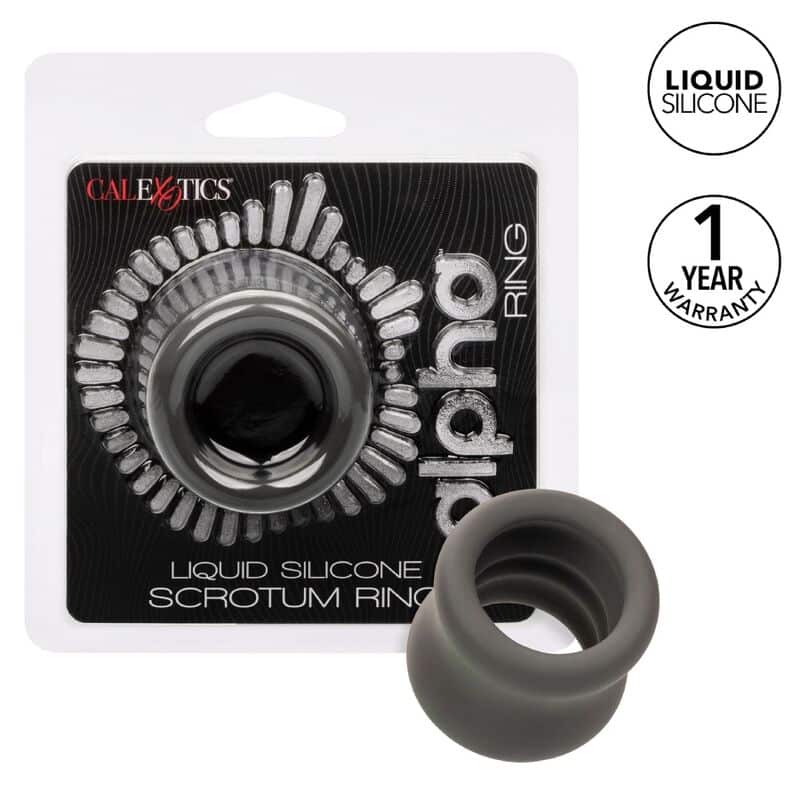 Calexotics - Alpha Anel De Alongamento Scrotum Preto