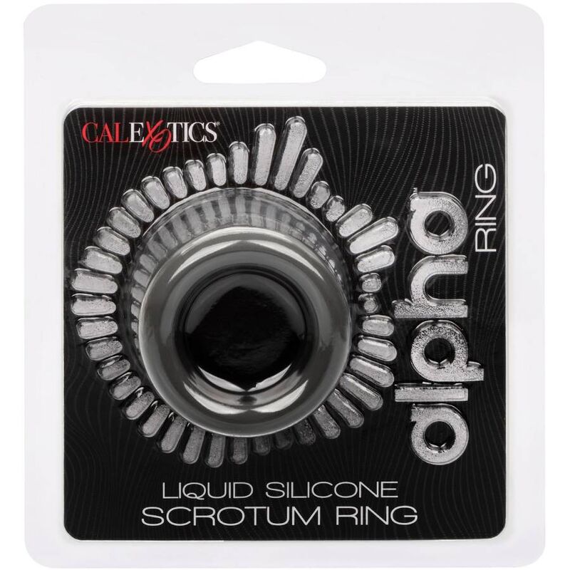 Calexotics - Alpha Anel De Alongamento Scrotum Preto - Image 2