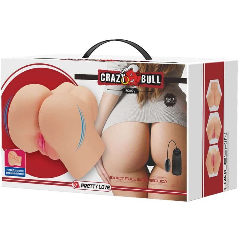 Crazy Bull - Vibrador Realístico De Vagina E Nus Hailey - Image 8