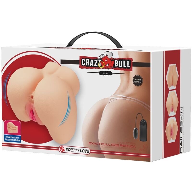 Crazy Bull - Vibrador Realista De Vagina E Nus Mila - Image 9