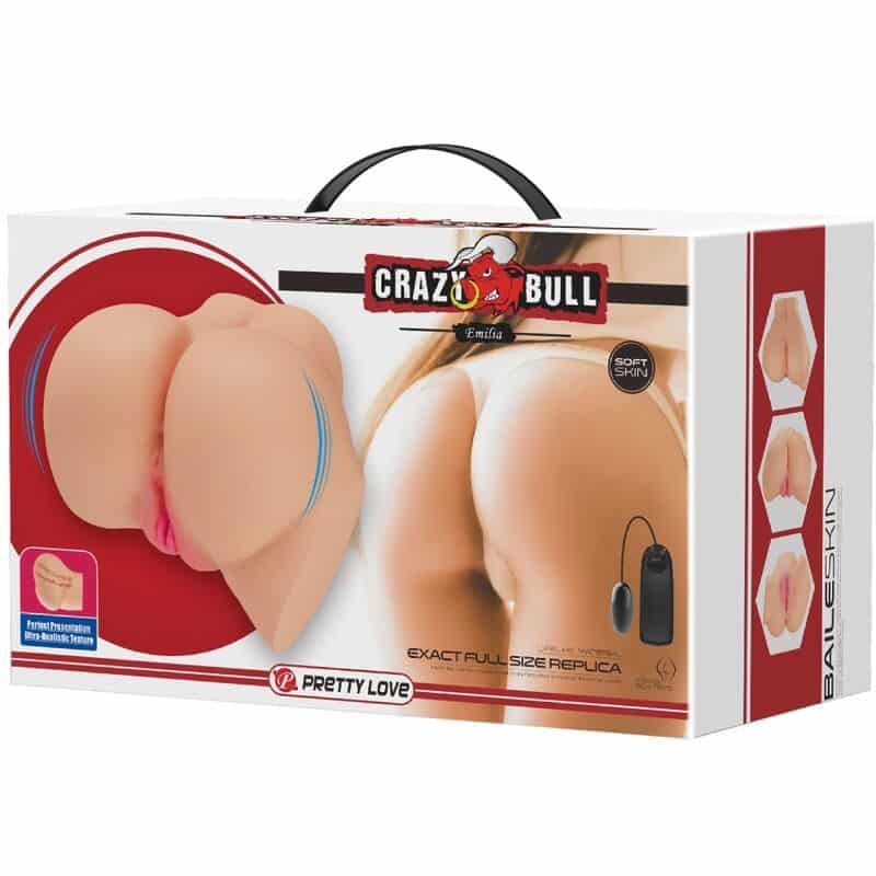 Crazy Bull - Vibrador Realista De Vagina E Nus Emilia - Image 9