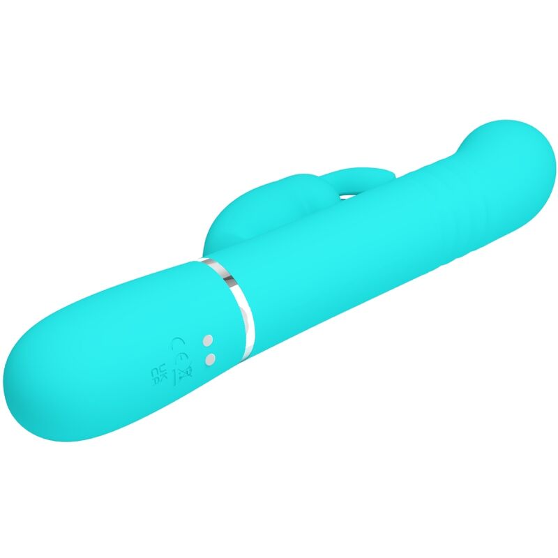 Pretty Love - Vibrador Coale Coale Pérolas Aqua Verde - Image 5