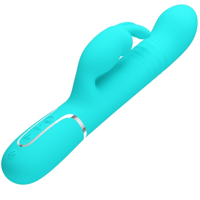Pretty Love - Vibrador Coale Coale Pérolas Aqua Verde - Image 4