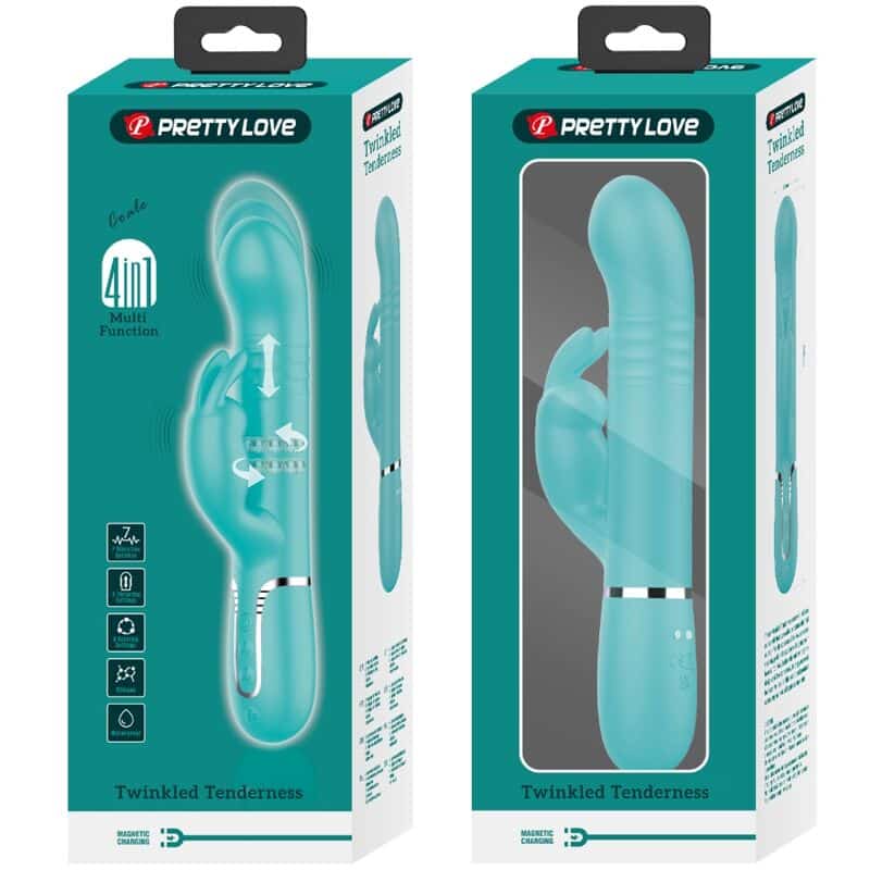 Pretty Love - Vibrador Coale Coale Pérolas Aqua Verde - Image 10