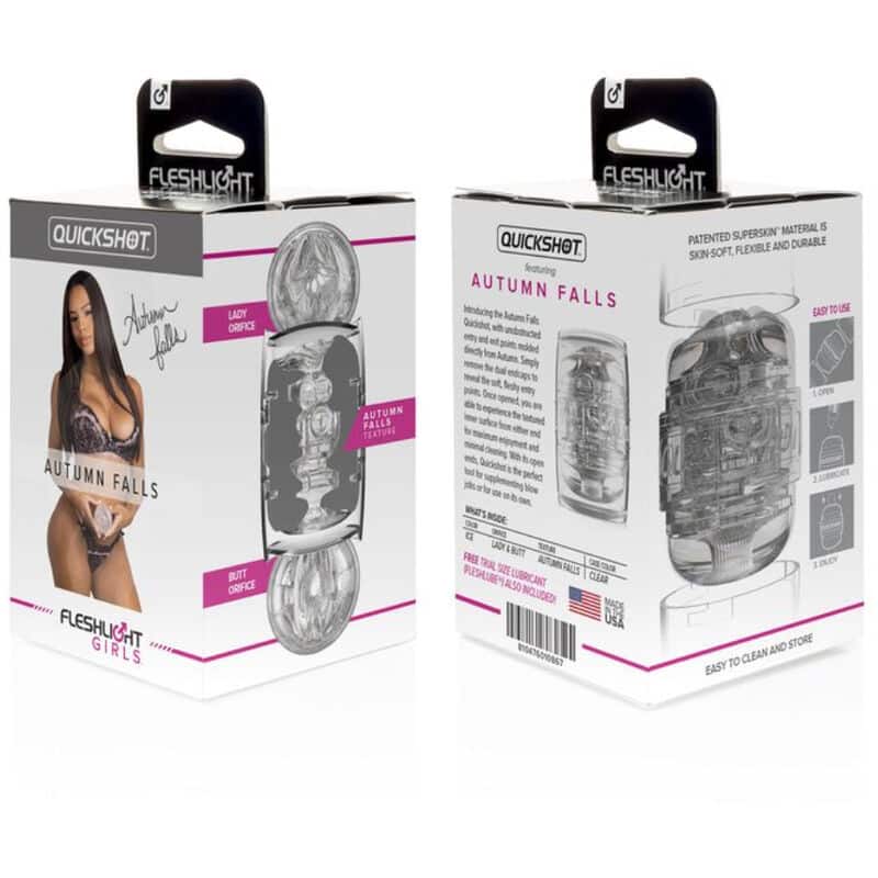 Fleshlight - Masturbador Duplo Quickshot Outono Falls - Image 7