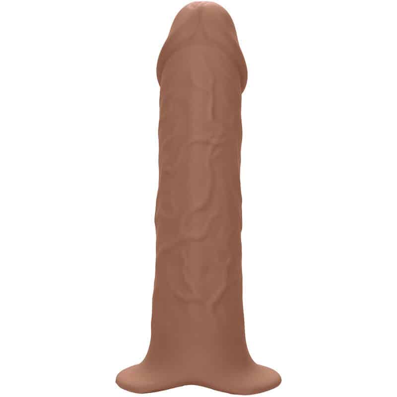 Calexotics - Performance Maxx Life-Like Extension Com Arnês Pele Marrom - Image 6