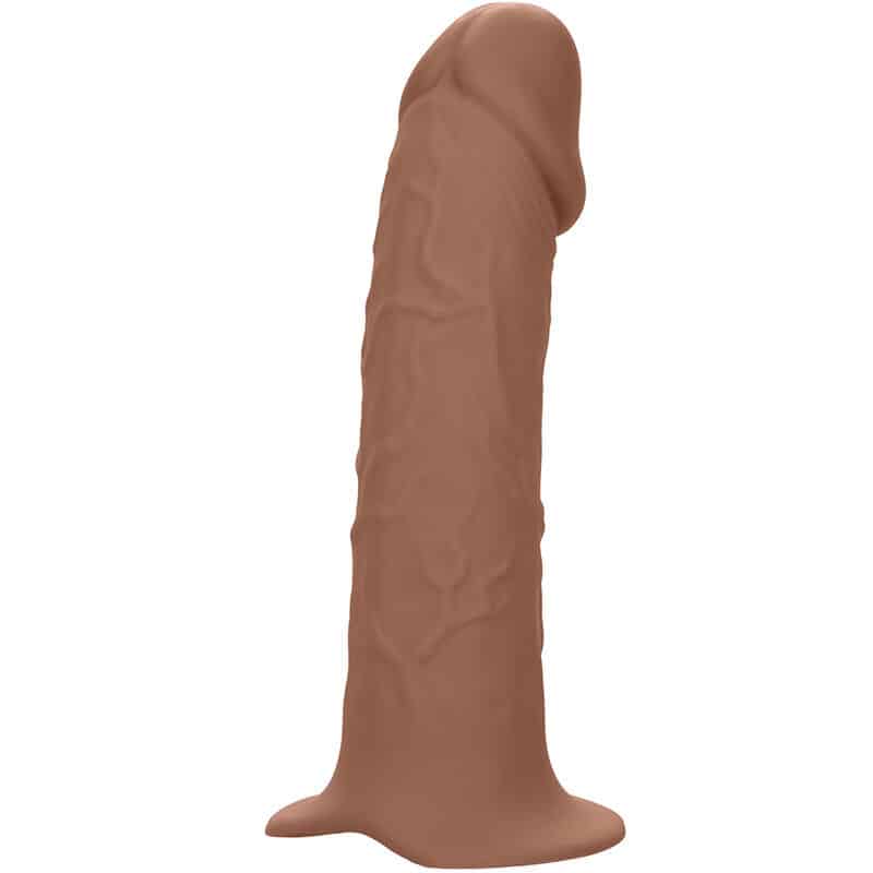 Calexotics - Performance Maxx Life-Like Extension Com Arnês Pele Marrom - Image 5