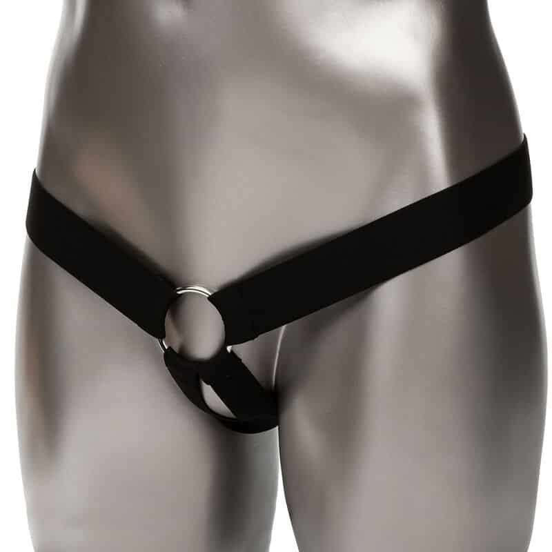 Calexotics - Performance Maxx Life-Like Extension Com Arnês Pele Marrom - Image 14