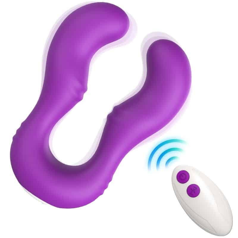 Armony - Vibrador Seraph Duplo Controle Remoto Roxo