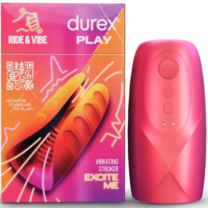 Masturbador Vibrador Durex -Toy Ride & Vibe