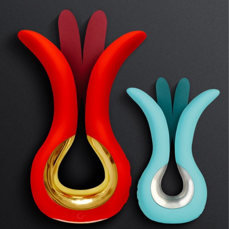 G-Vibe - Vibrador Gvibe Maxi Com Duas Pontas Flexíveis Coral - Image 3