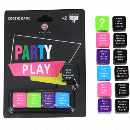 Secretplay - Game Party Play 5 Dados (Es/Pt/En/Fr)