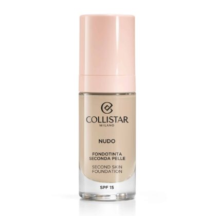 Collistar Nudo Fondo De Maquillaje Segunda Piel Spf15 1n-Avorio 30ml
