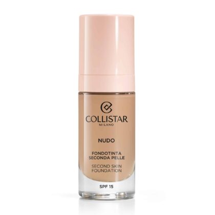 Collistar Nudo Fondo De Maquillaje Segunda Piel Spf15 3r-Naturale Rosato 30ml