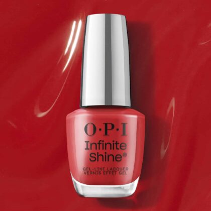 Opi Infinite Shine Esmalte De Uñas De Larga Duración Efecto Gel Big Apple Red 15ml