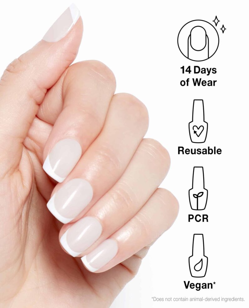 Opi Xpress-On Uñas Artificiales Nail Art Manicura Francesa 30 U - Image 4