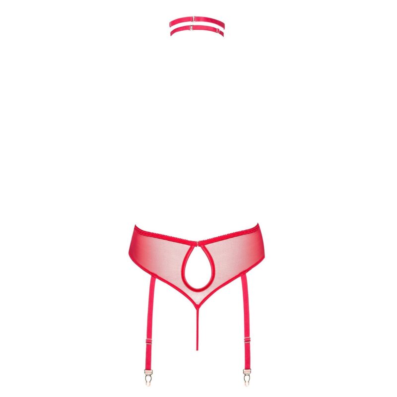 BODY ADELAIDE VERMELHO CEREJA BEAUTY NIGHT FASHION - Image 4