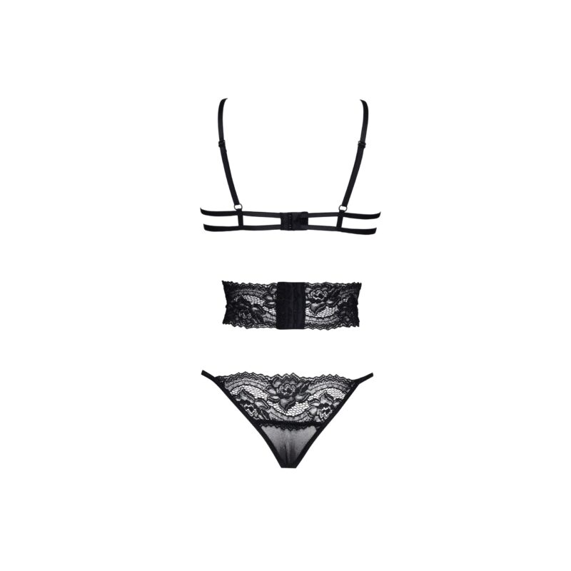 CONJUNTO BODY NOELE PRETO BEAUTY NIGHT FASHION - Image 10